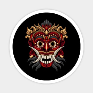 Indonesian Mask 1.1 Magnet